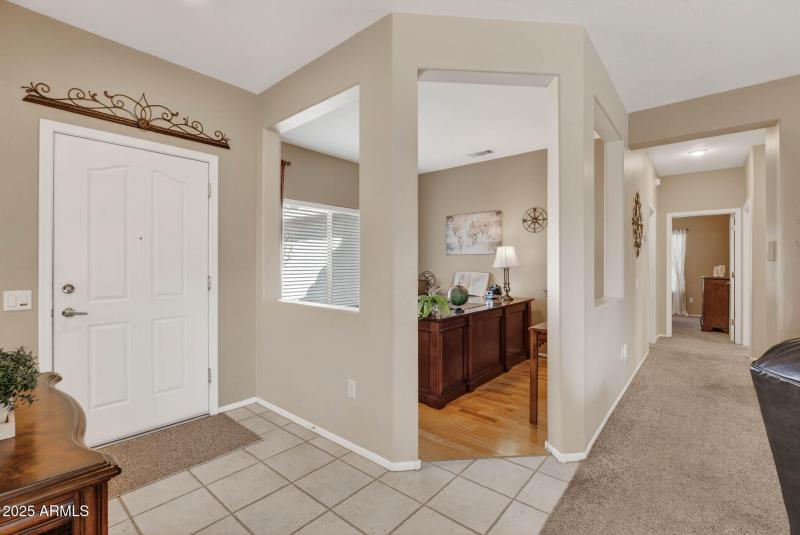 Entry Foyer & Office
