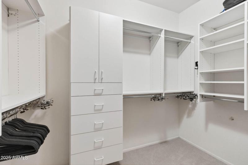 Primary Walk-in Closet