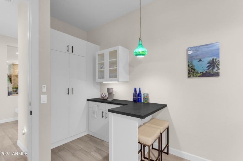 Mini Fridge and Microwave