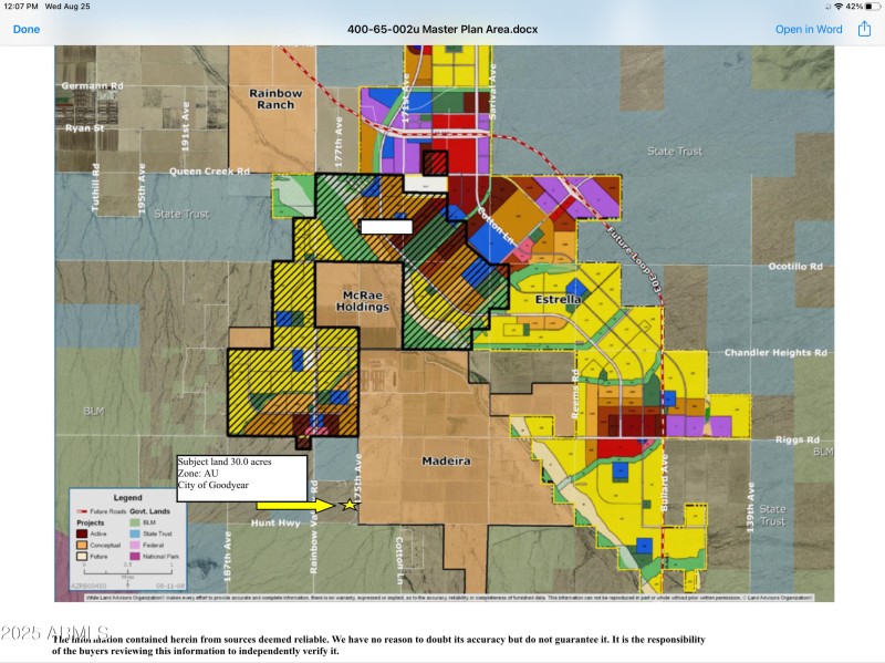 400-65-002u Master Plan Area