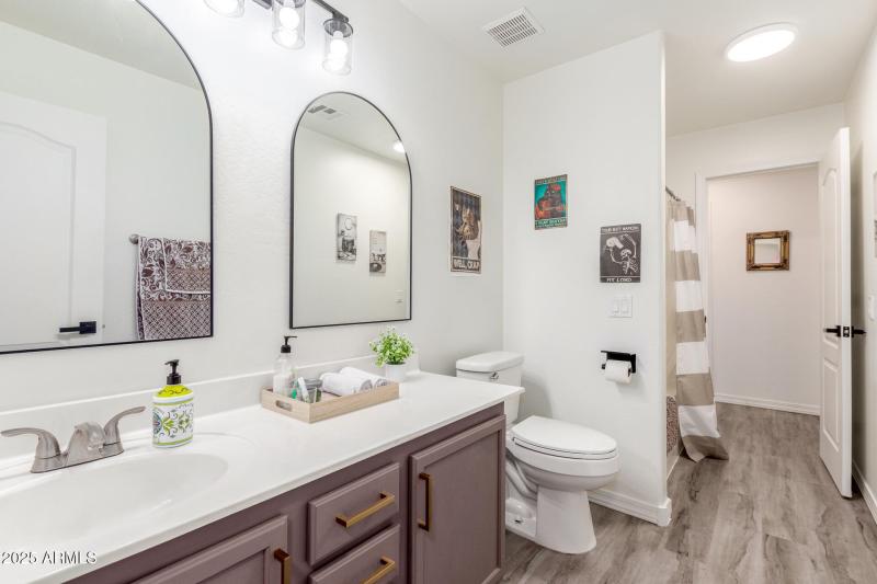 Jack and Jill bathroom