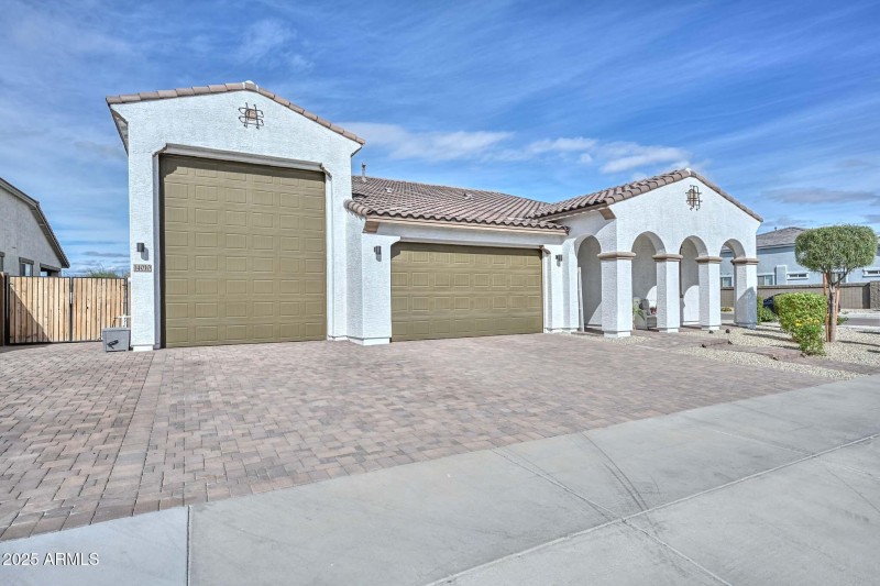 Front View-RV Garage