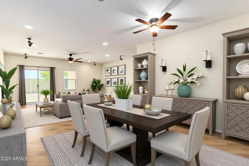 Living Room Virtually Staged