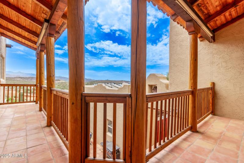 Upstairs Balcony