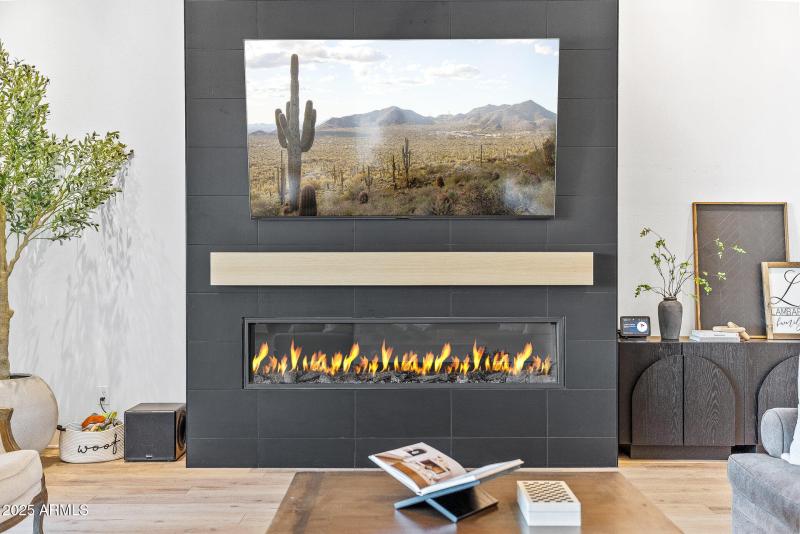 Greatroom fireplace