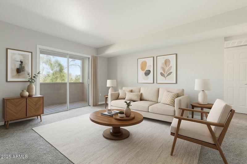 Virtual Staging Living Room