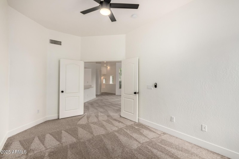 2nd BR Double Doors