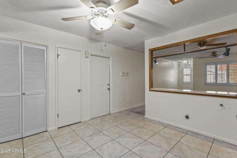 Garage Door off Kitchen