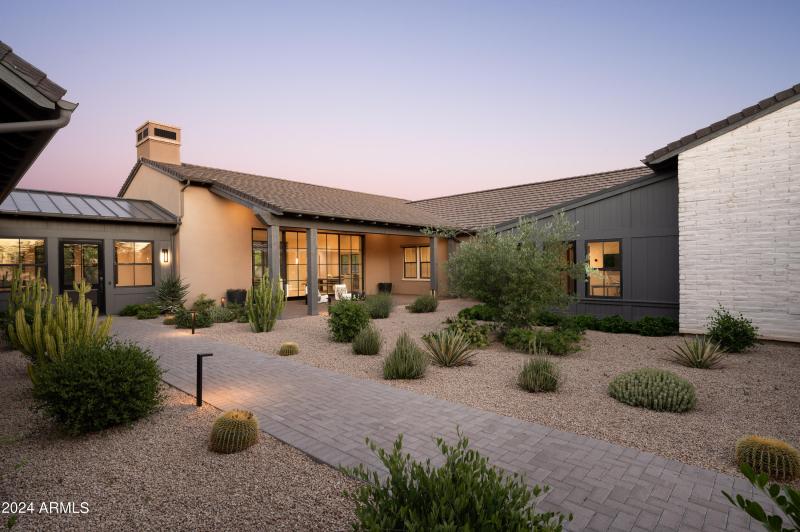Front courtyard