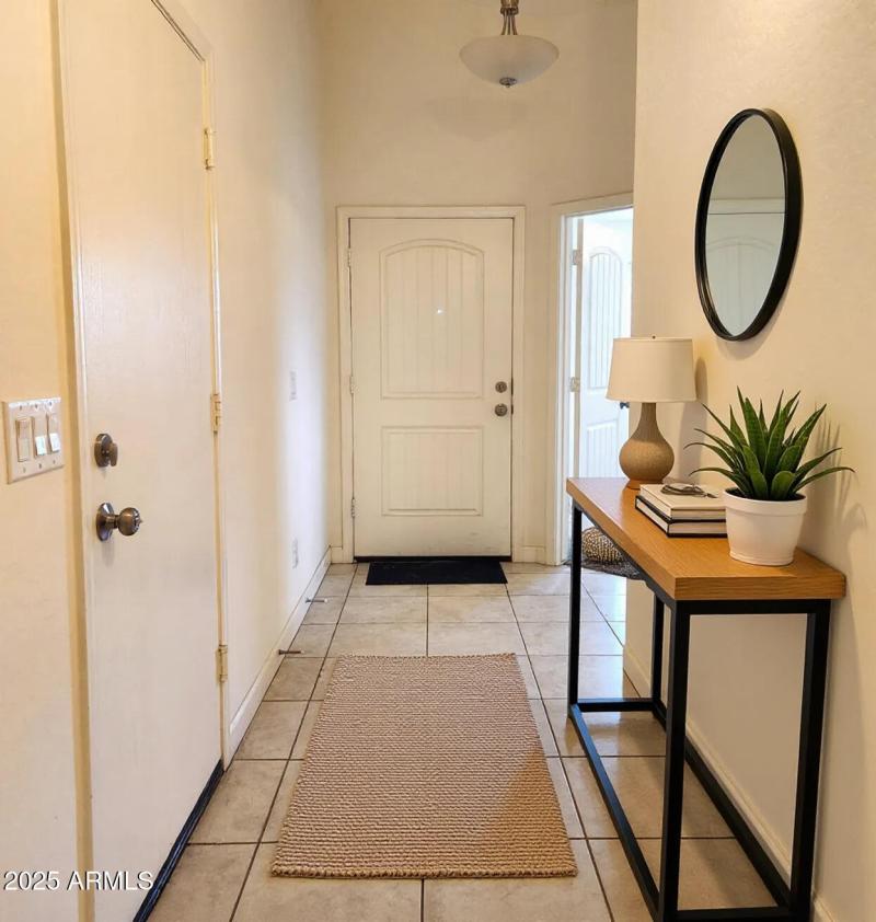 Foyer hall staged