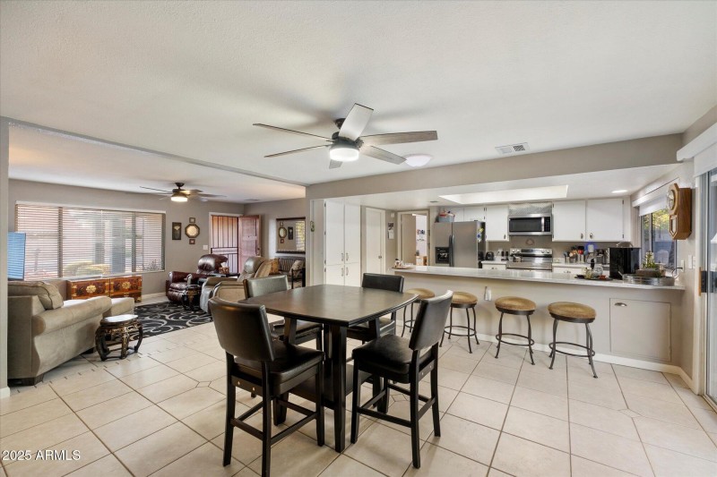 With easy access to dining