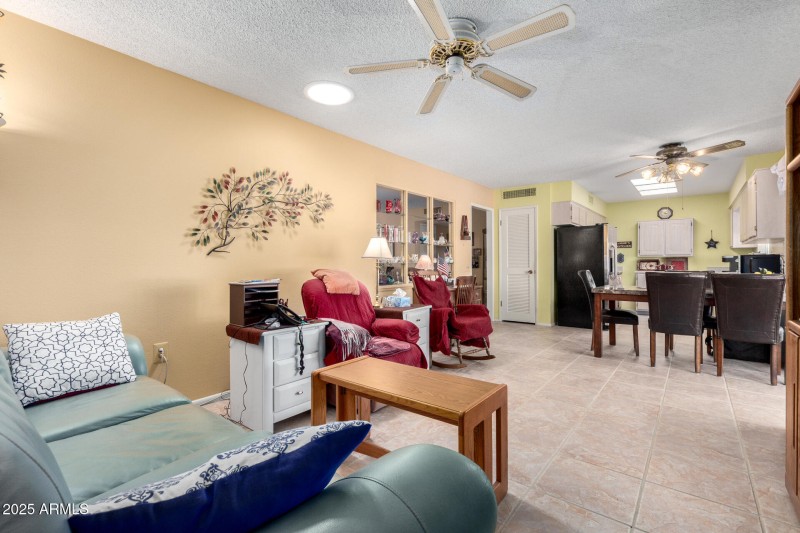 Family Room, view to Kitchen
