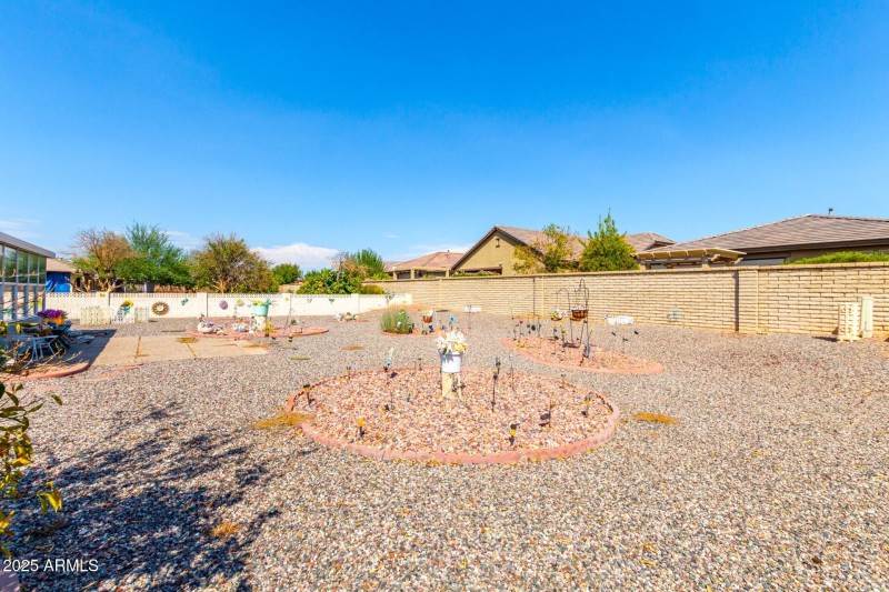 Fenced Backyard