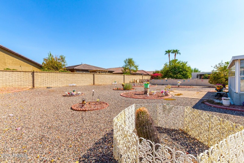 Fenced Backyard