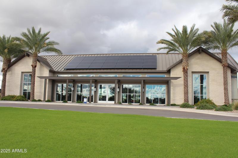 Clubhouse front