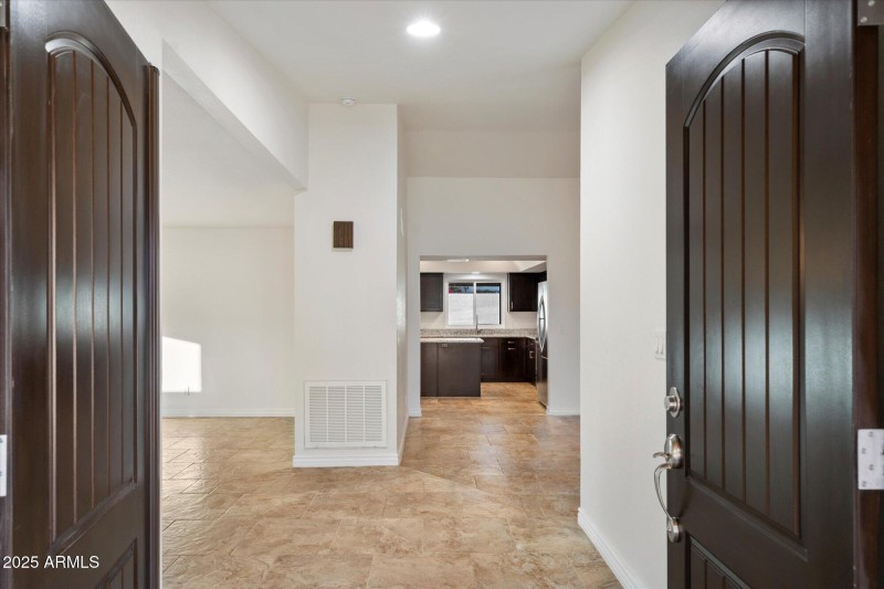 Upon Front Entry