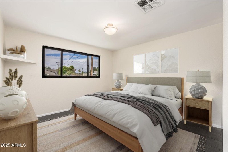 Primary bedroom- staged