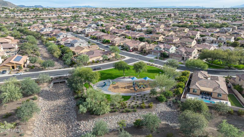 Aerial View of Community Park