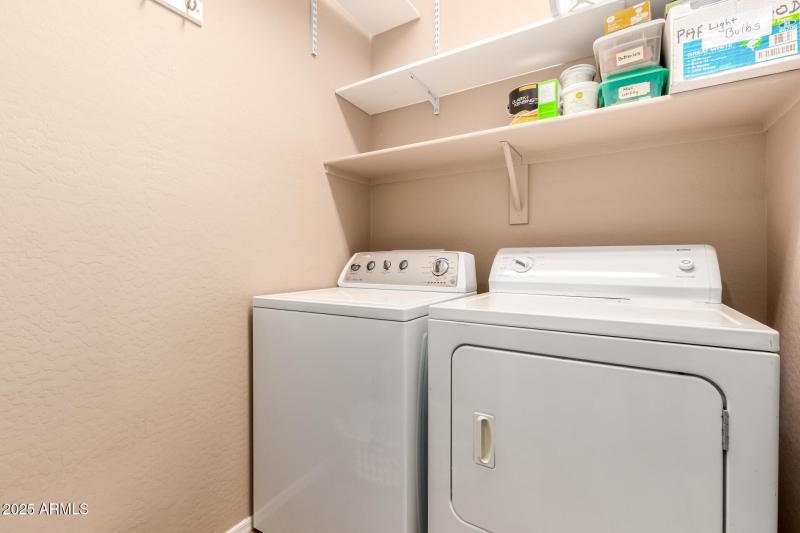inside laundry