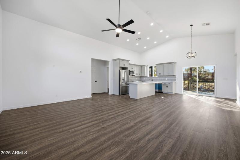 Open living room