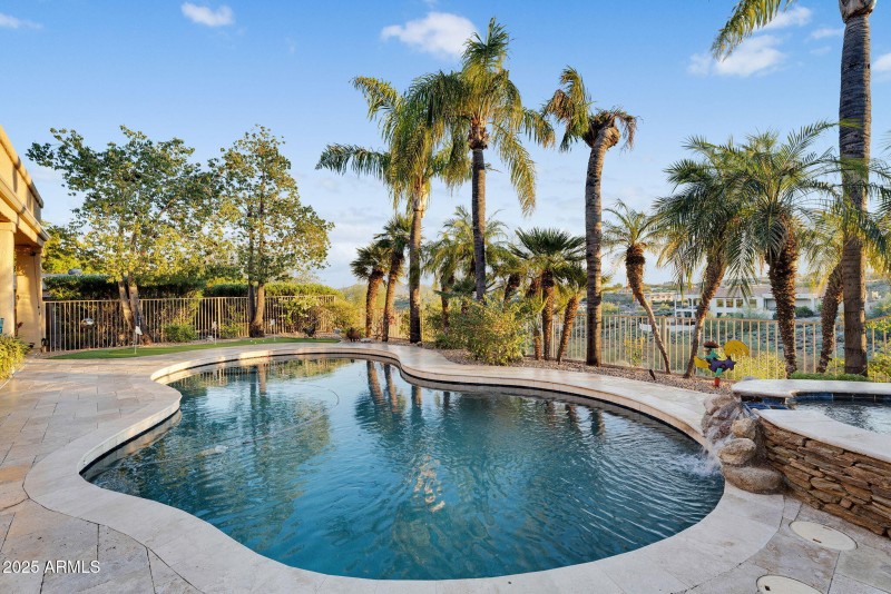 Backyard – Pool View
