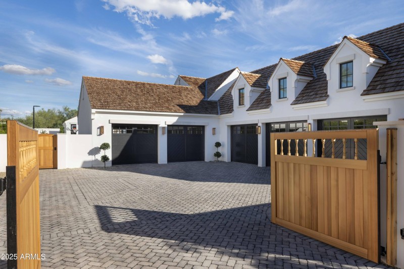 Gated motor court