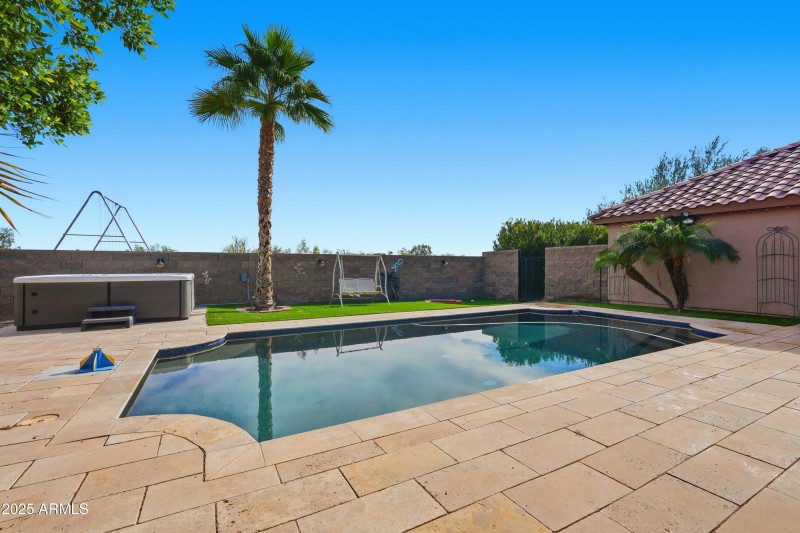 Fenced Backyard