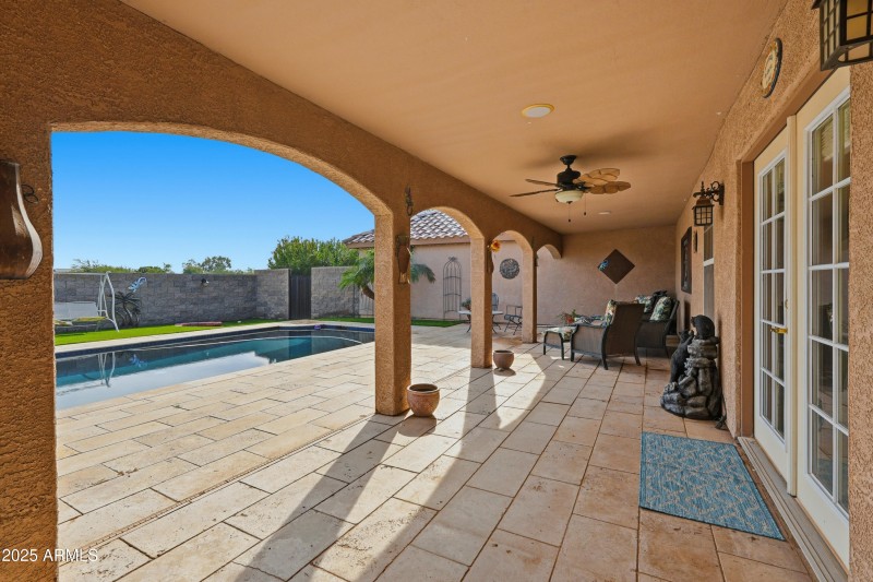 Extended Covered Patio