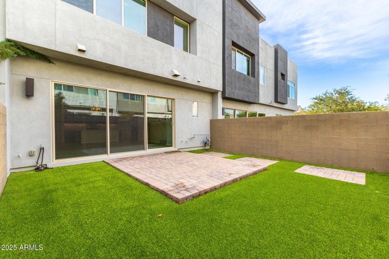 Back patio