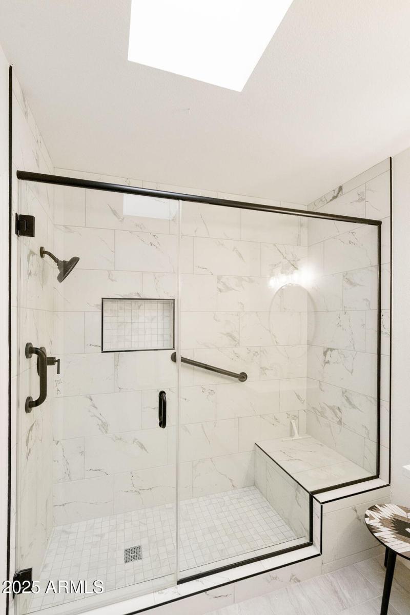 Guest Bath walk-in shower