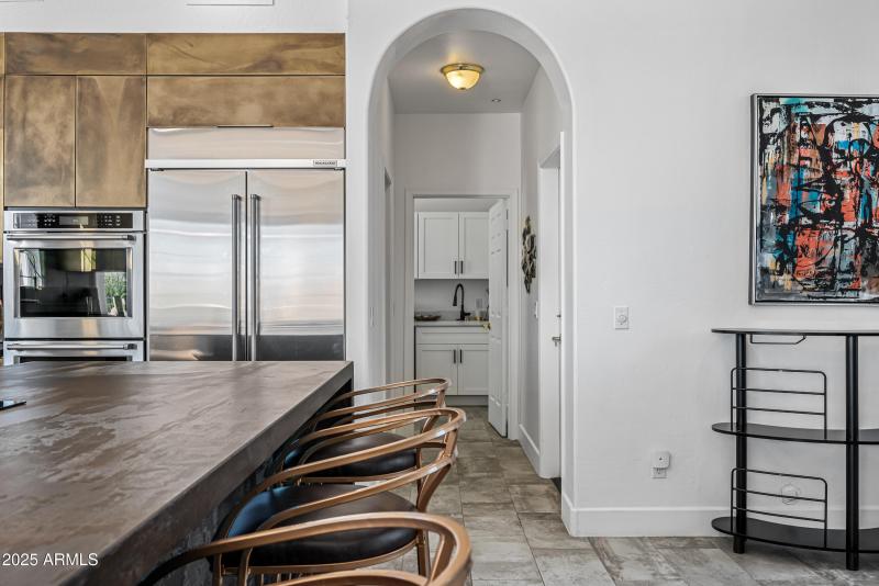 Hallway to Pantry and Laundry