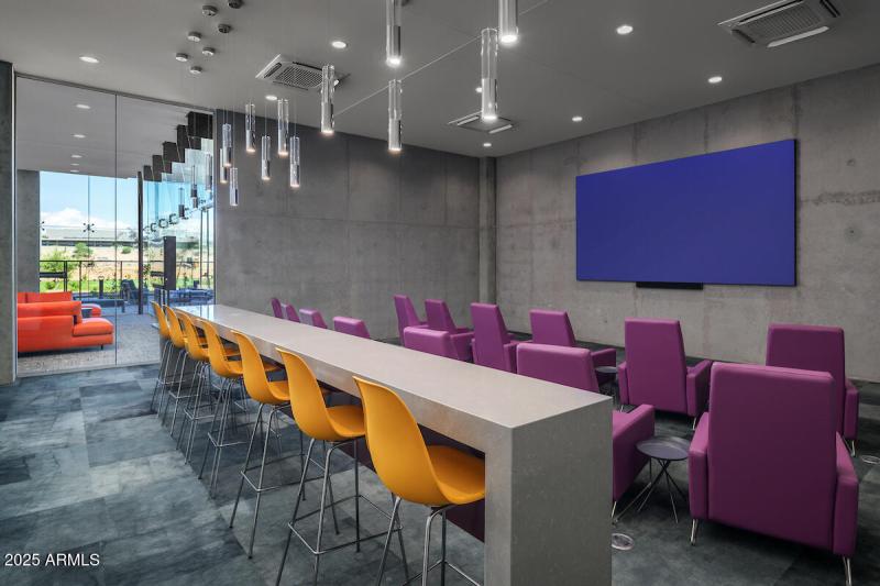 36 Amenity Theater Room From High Bar
