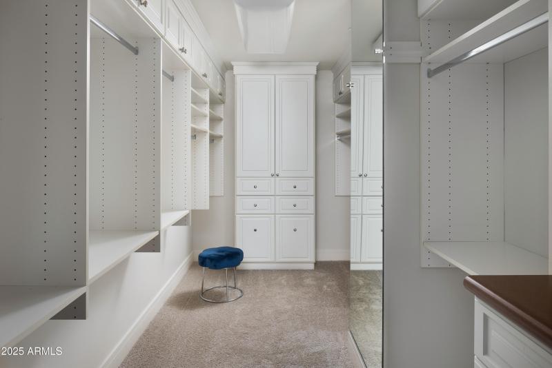 Generous Closet!