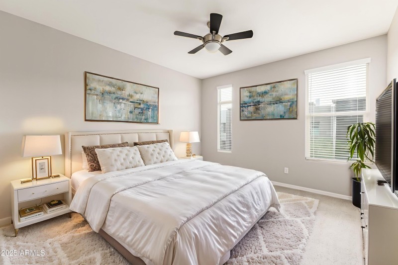 Staged Bedroom 3