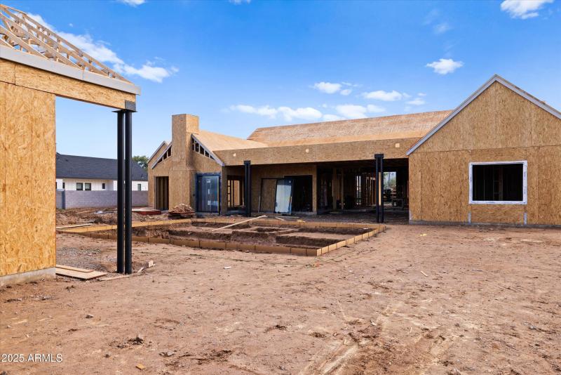Backyard Looking Into Main House