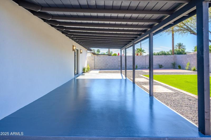 Extended Covered Patio