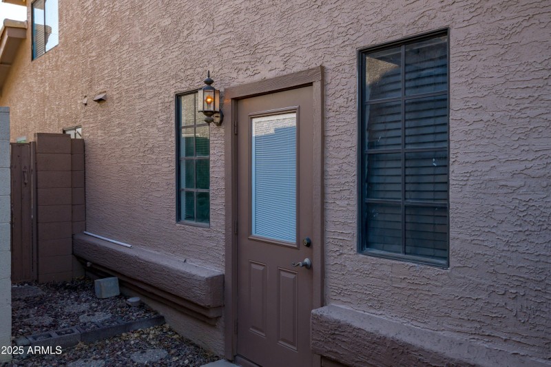 Entrance to Bonus Room in Garage