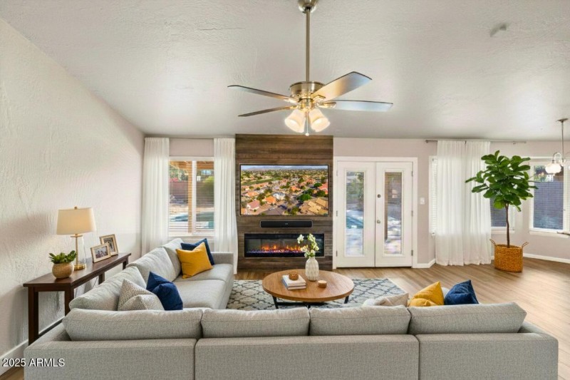 Family Room - Staged