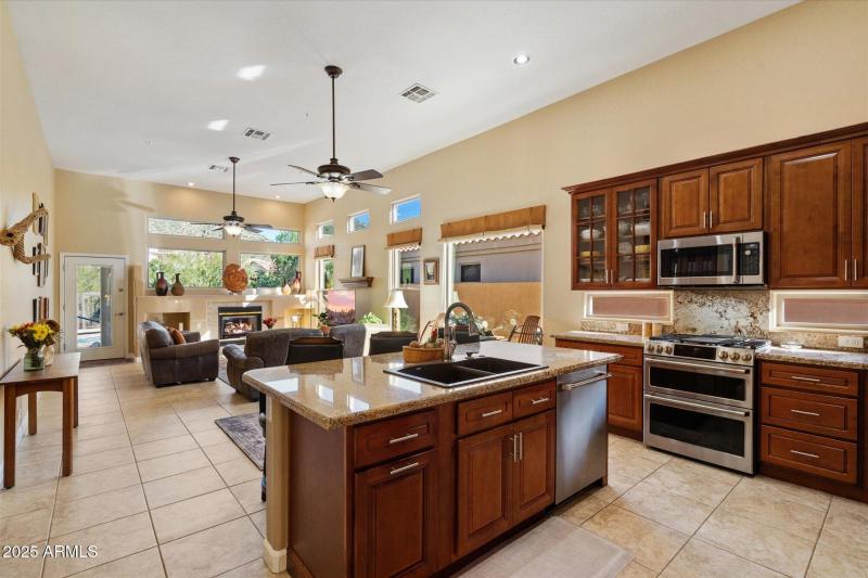 Kitchen to Family Room