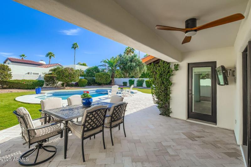 Outside Patio and yard