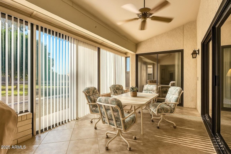 ENCLOSED PATIO