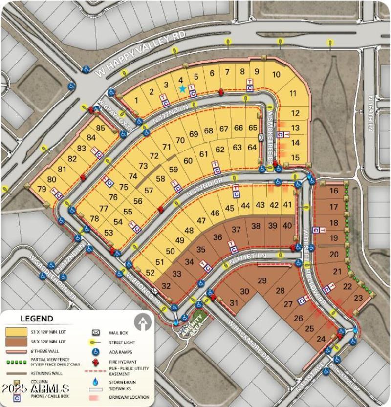 Home Location Map