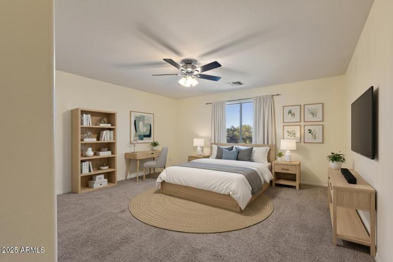 Bedroom 3 - Virtually Staged