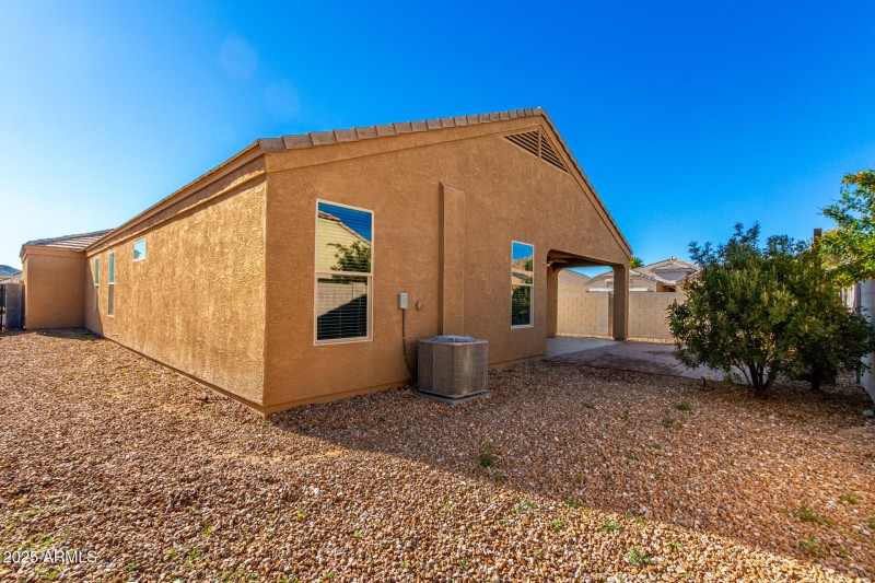 Rear of Home