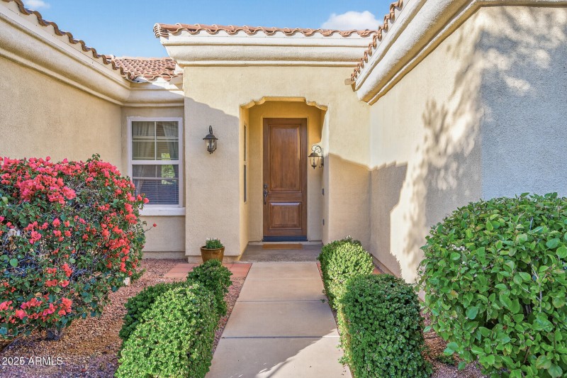 Entrance to home