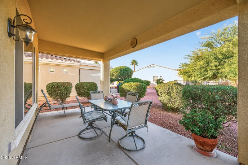 Back Patio