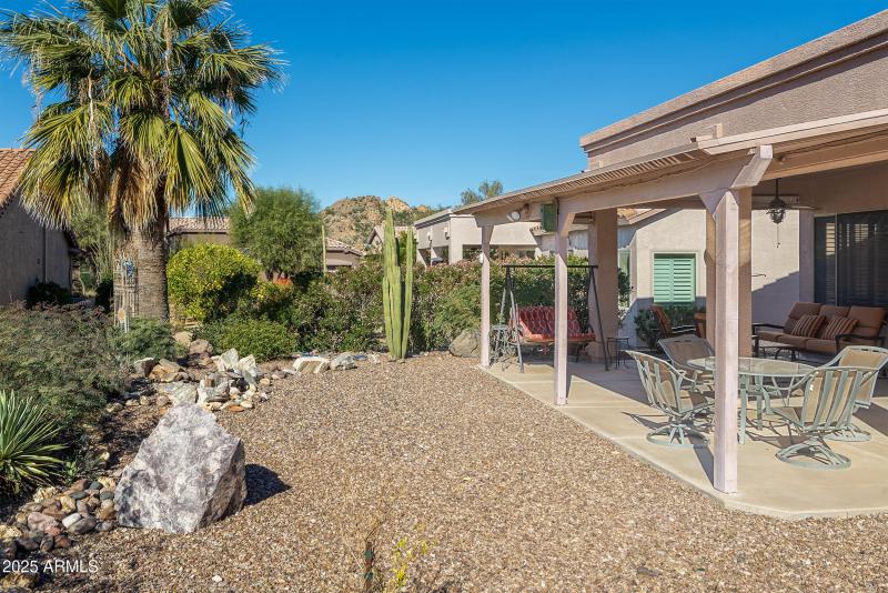 Extended patio