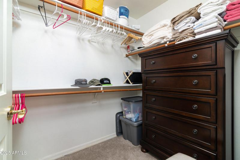 Master closet