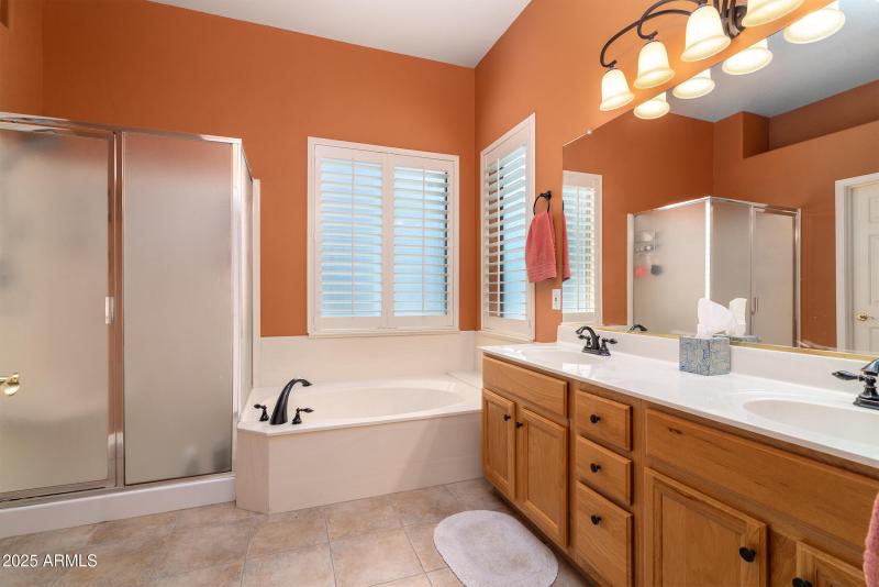 Master bathroom