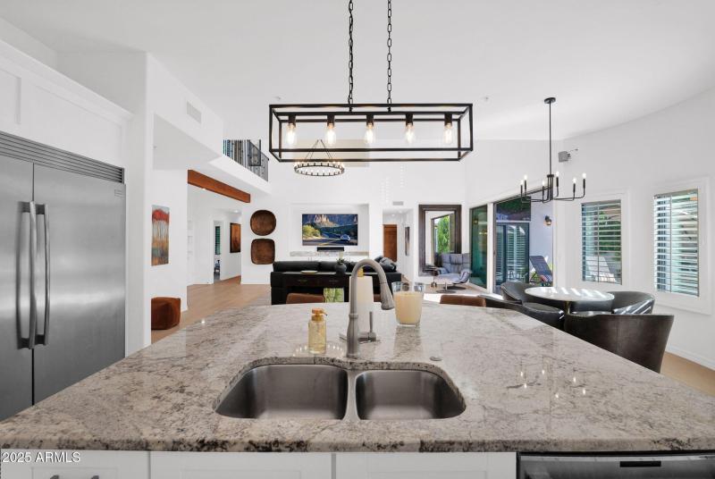 Kitchen to Living